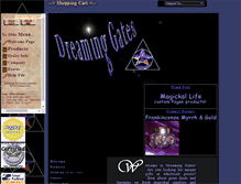Tablet Screenshot of dreaminggates.com