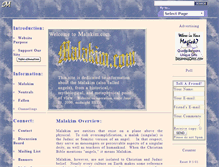 Tablet Screenshot of malakim.dreaminggates.com